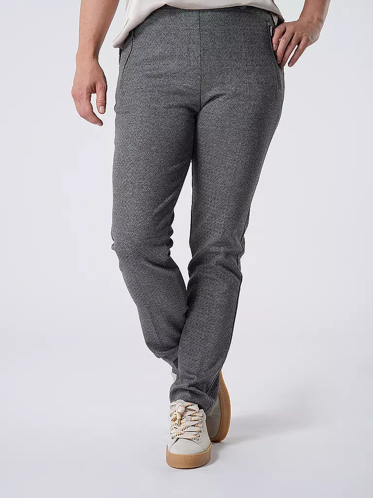 RAPHAELA BY BRAX Businesshose Super Slim Fit LILLYTH hellgrau