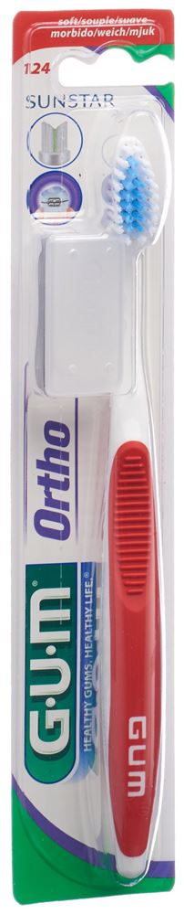 GUM Ortho Zahnbürste<br>1 Stück, Soft