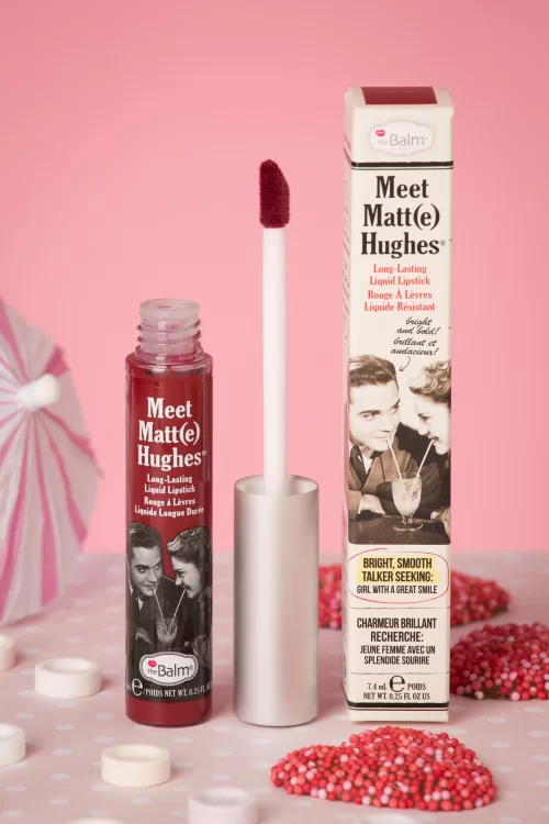 The Balm Maak kennis met Matte Hughes in Loyal Deep Red