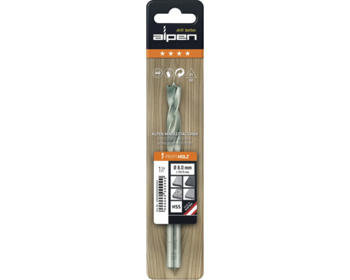 Alpen houtboor Ø 3 mm 6-kant