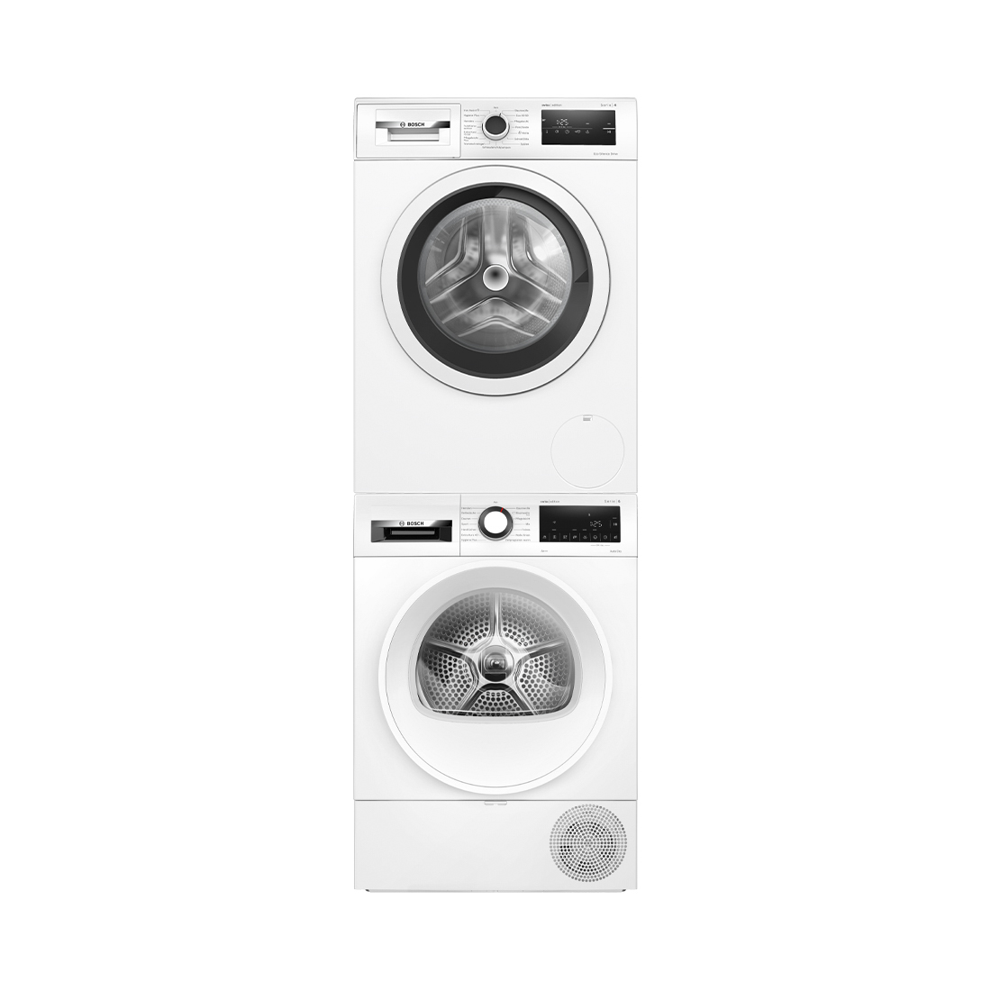 Bosch WQG233D2CH 8kg & WAN281A3CH 8kg Waschturm