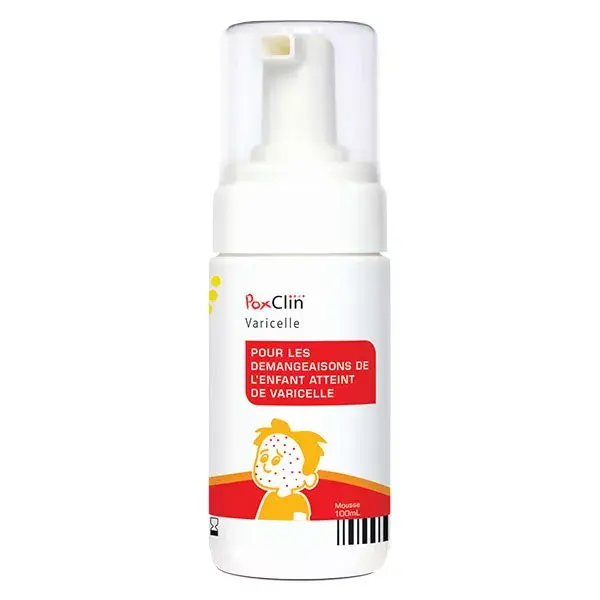 Espuma anti-coceira para varicela PoxClin 100ml