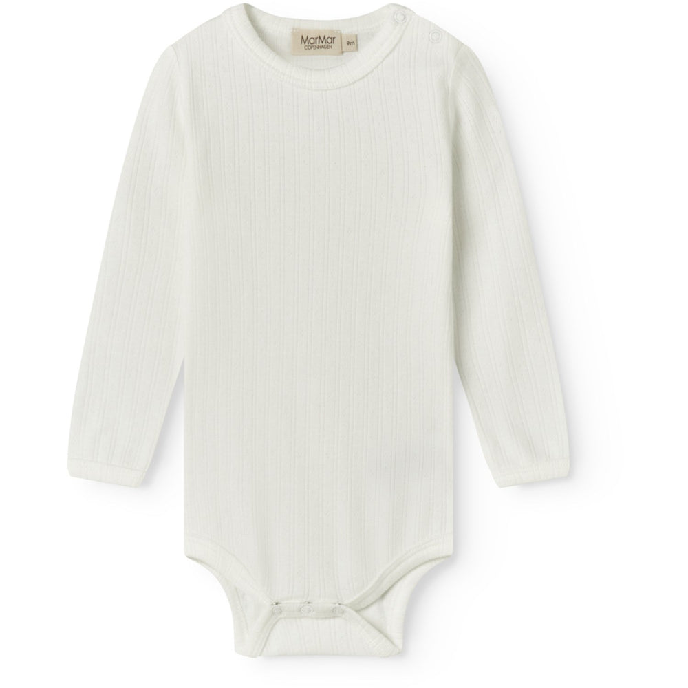Køb MarMar Modal Pointelle Gentle White Benedicte Body