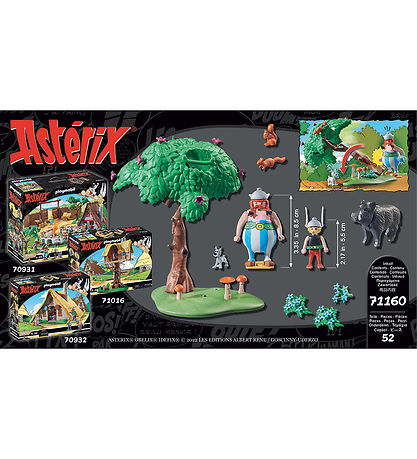 Playmobil Asterix - Wild Boar Hunting - 71160 - 52 Dele