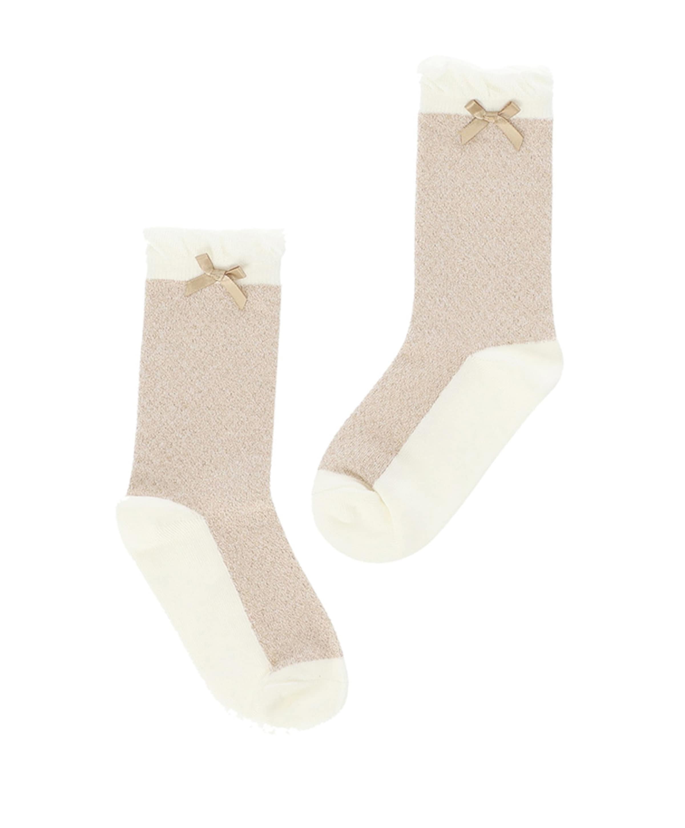 Le Chic Meisjes sokken ecru
