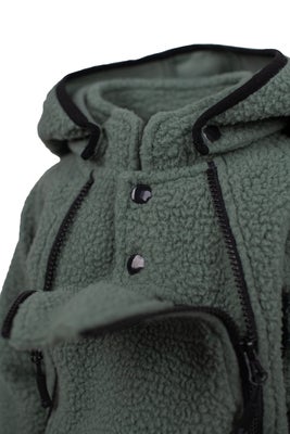 Lindberg Ramund Fleecedress, Green