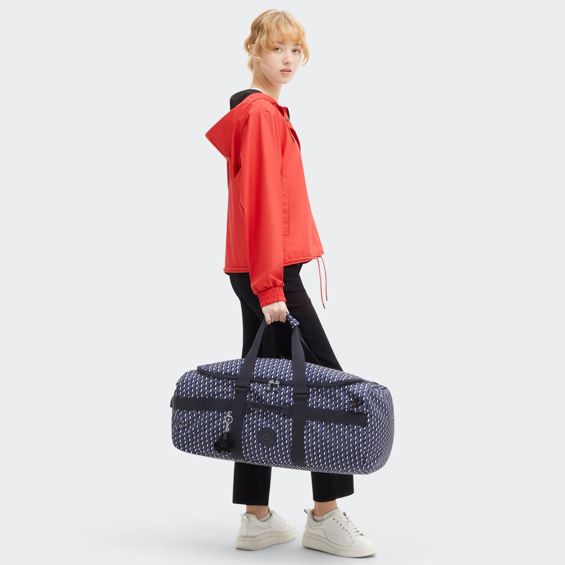 JONIS M Sac à dos de voyage convertible de taille moyenne - 3D K Blue