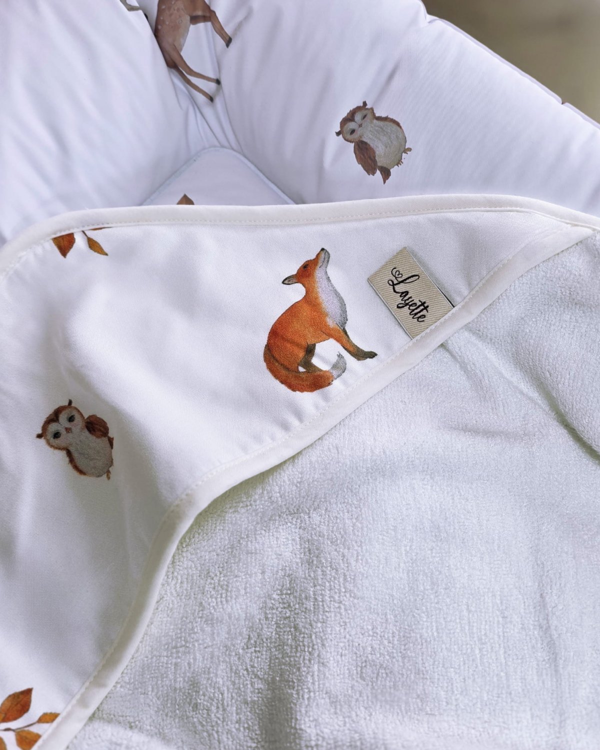 Badehåndkle Baby – 100% Bambus – 85x85cm