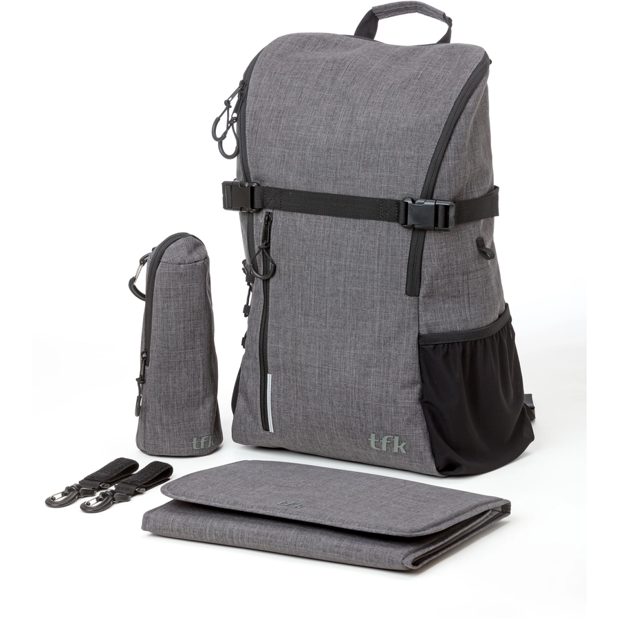 tfk Wickelrucksack Grau