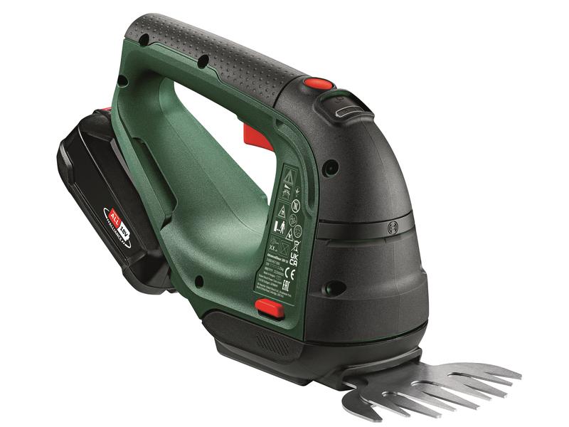 Bosch Akku-Gras-/Strauchschere Advanced Shear 18 Set Handliche Akku-Schere für Gras-, Strauch- und Formschnitt