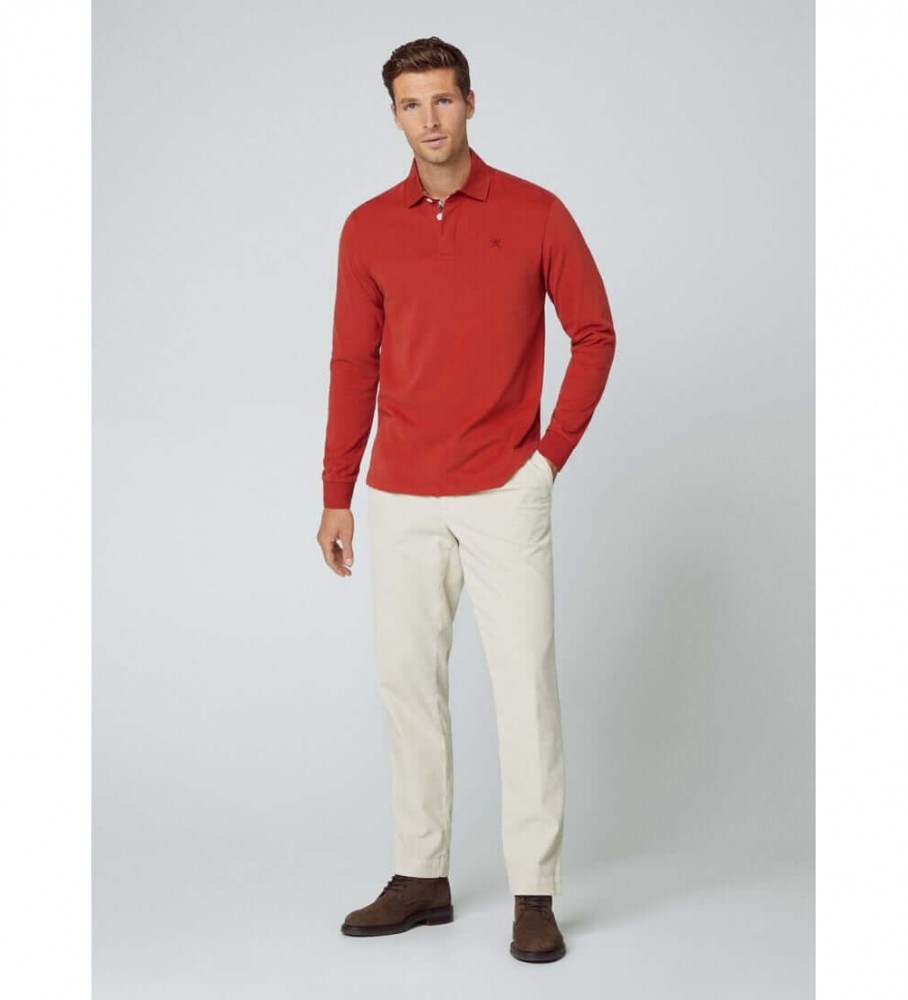 Hackett Polo Rugby vermelho