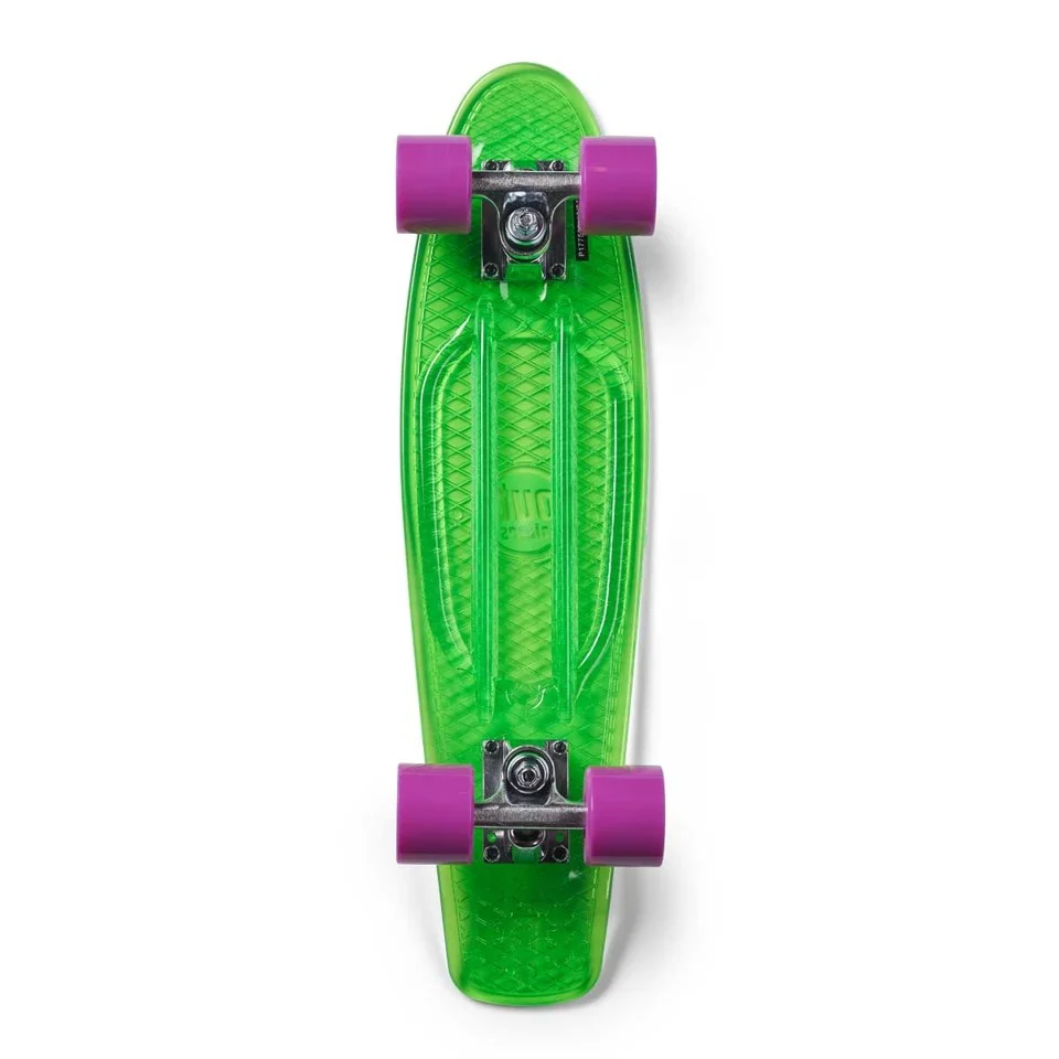Outsiders - Transparent Retro Skateboard Grøn