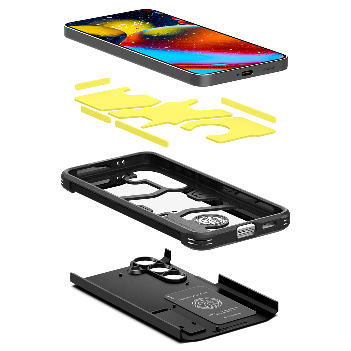 Samsung Galaxy S24  Plus Tough Armor Case Hülle (ACS07332) - Schwarz