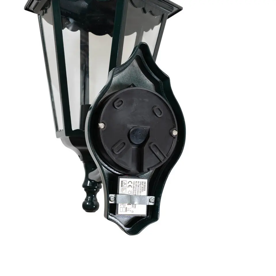 Qazqa buitenlampen met sensor new orleans groen e27