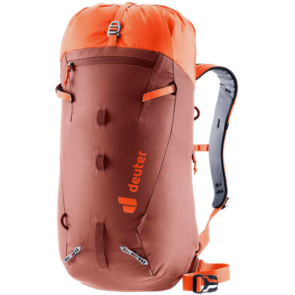 Sac à dos alpinisme DEUTER GUIDE 24 REDWOOD-PAPAYA