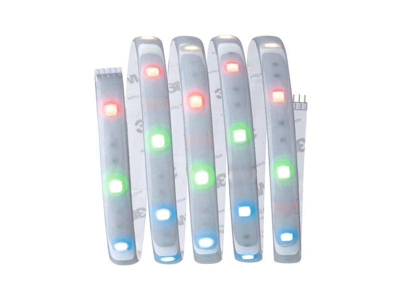 Paulmann LED-Stripe MaxLED 250 RGBW, 1.5 m Basisset Beschichteter LED-Streifen mit variabler Lichtfarbe, kürzbar