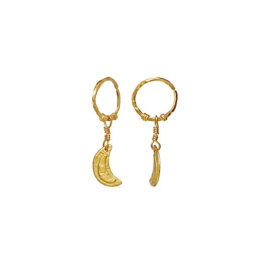 Maanesten Odessa Øreringe, Gold Plated
