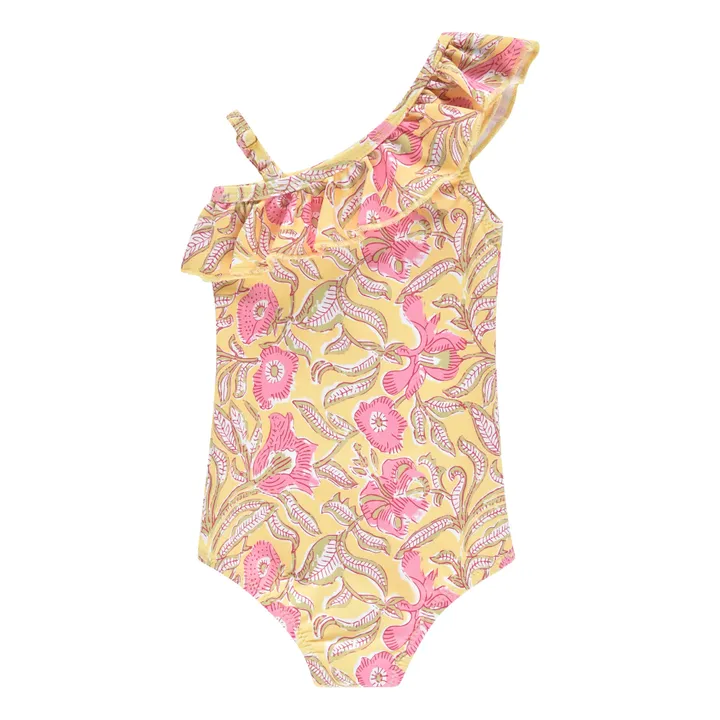 Louise Misha Maillot de Bain 1 Pièce Polyamide Recyclé Audrey | Jaune