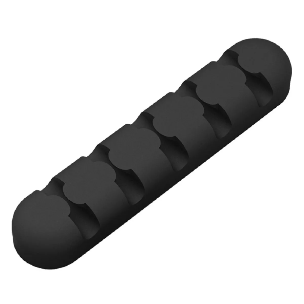 Wewoo Gestionnaire de câbles noir 9.6 cm