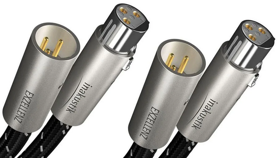 Inakustik Excellence Audio Cable XLR (2 x 0,75 m) Câbles symétriques XLR