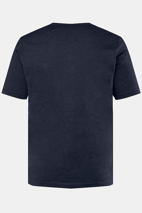 Men+ Henley, Basic, Halbarm, Rundhals, bis 8 XL