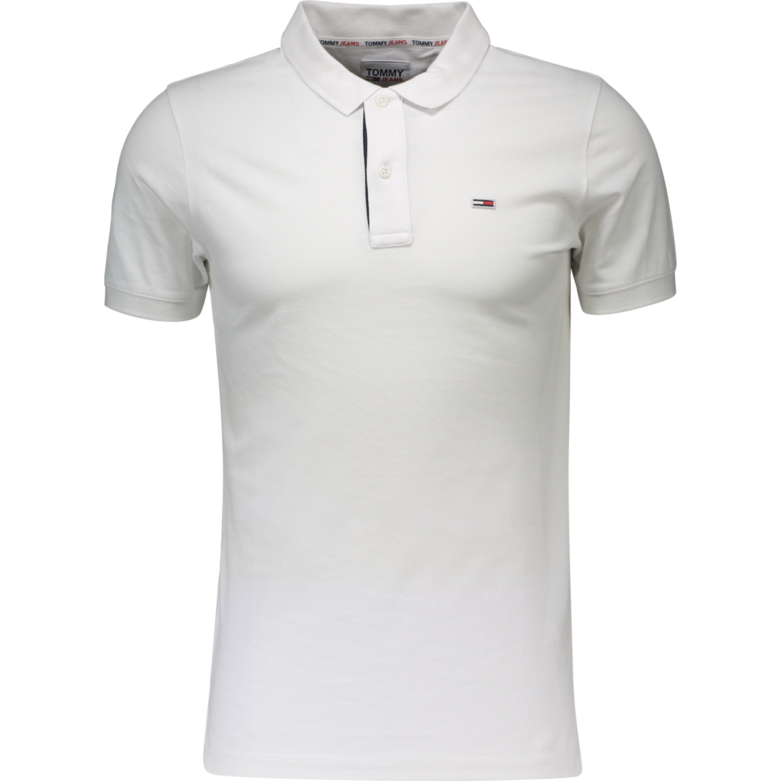 Tommy Hilfiger Herren-Polo-Shirt Slim Packet XXL, weiss