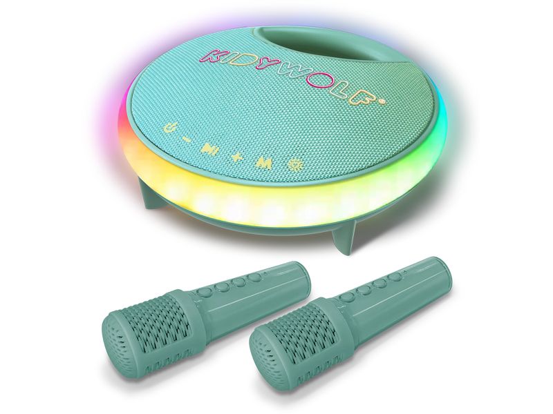 Kidywolf Bluetooth Karaoke Lautsprecher Tragbarer Karaoke-Lautsprecher