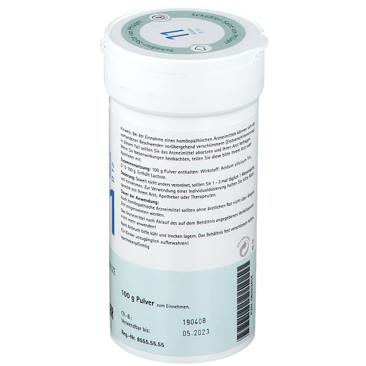 Biochemie Pflüger® Nr. 11 Silicea D12 Pulver