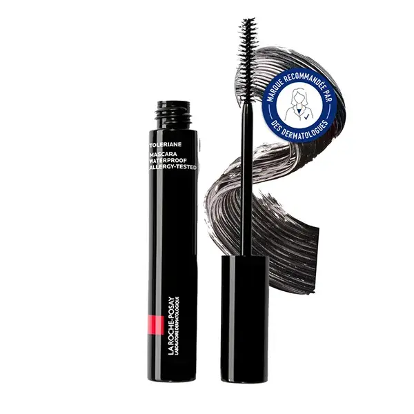 Máscara para cílios à prova d'água La Roche-Posay Toleriane, preta, 7,6 ml