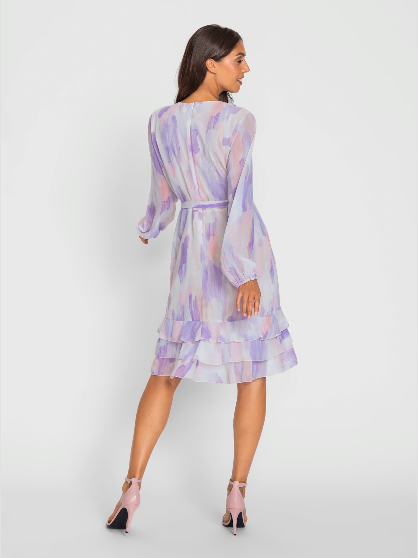 Robe imprimée qualité tissée