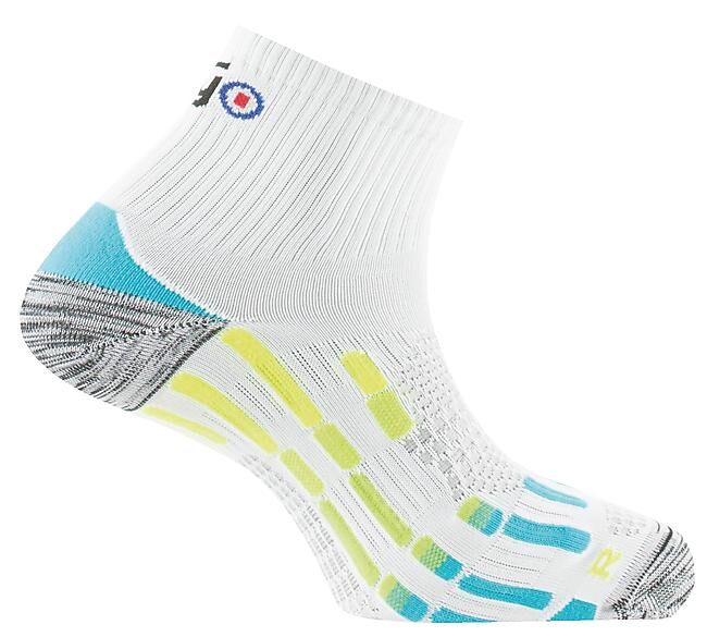 THYO - CHAUSSETTE DE RUNNING PODY AIR RUN SILVER