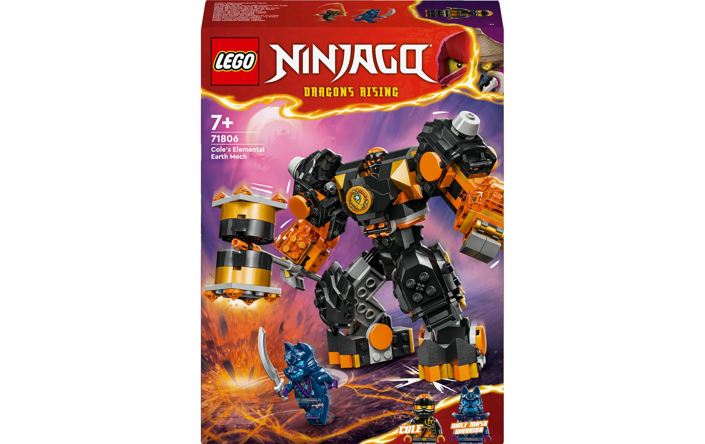 LEGO® Spielbausteine »Ninjago Coles Erdmech 71806«