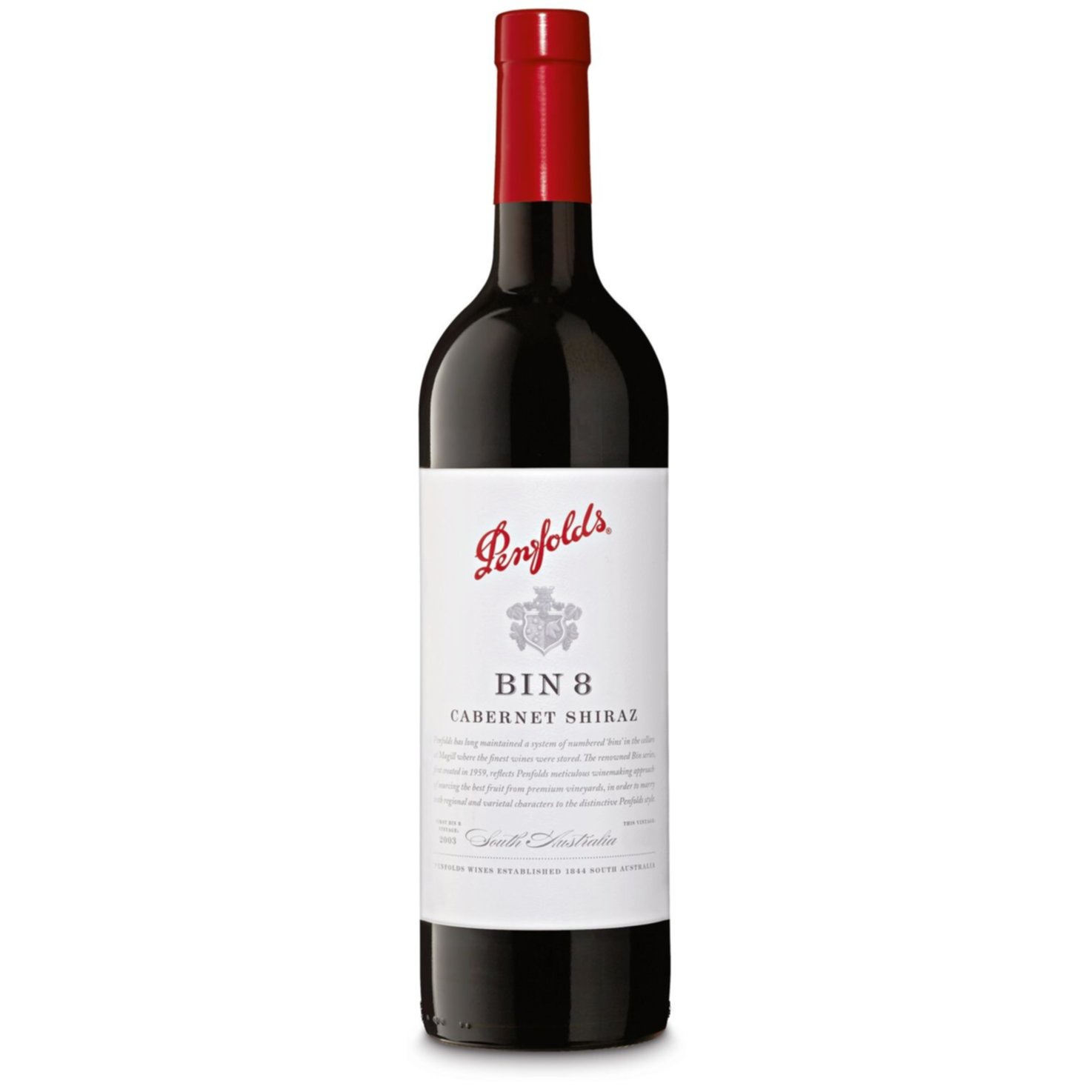 Cabernet Shiraz Penfolds Bin 8 -75cl