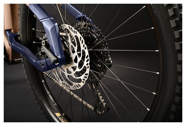 VTT Électrique Tout-Suspendu Haibike AllMtn CF 8 Sram NX/SX Eagle 12V 750Wh MX (29/27.5'') Marron 2024