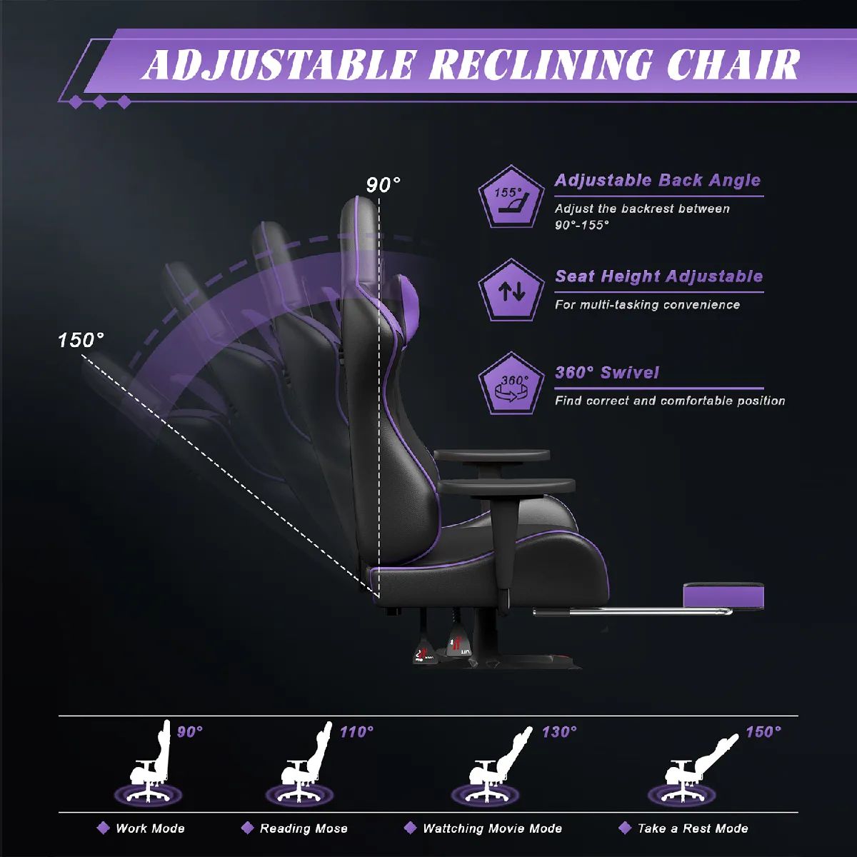 RATTANTREE Chaise Gaming