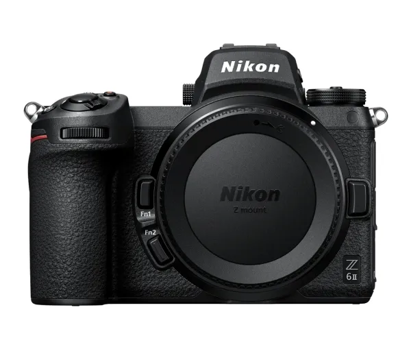 Nikon Z 6II, 24,5 MP, 6048 x 4024 pixel, CMOS, 4K Ultra HD, Berøringsskærm, Sort
