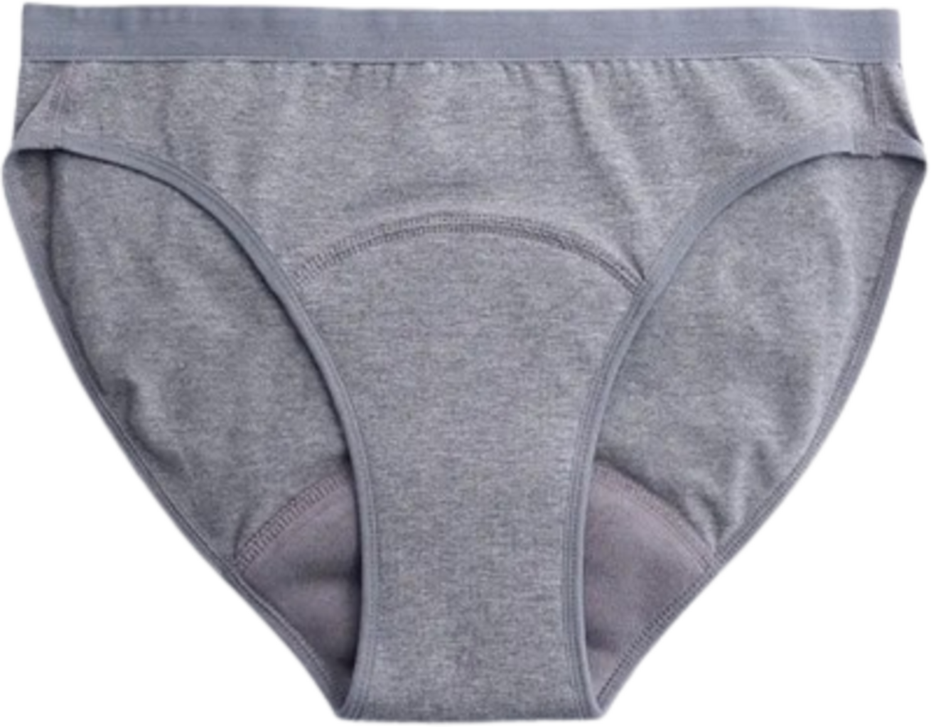 Imse  Bikini Periodenslip Medium Flow Grau, S