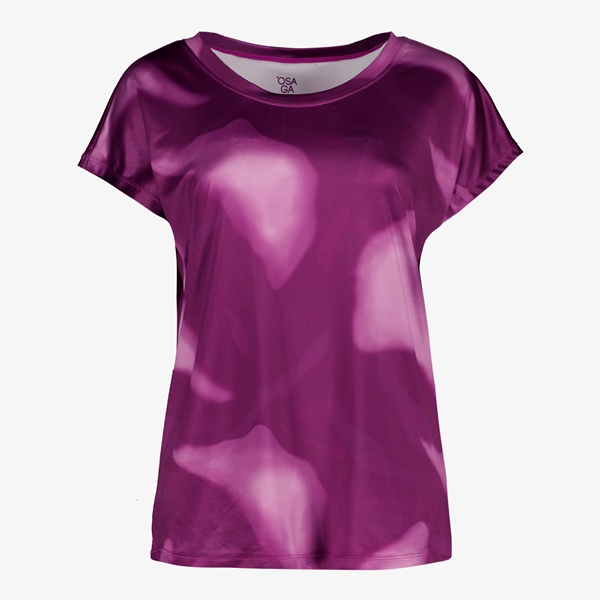 Osaga dames sport T-shirt paars