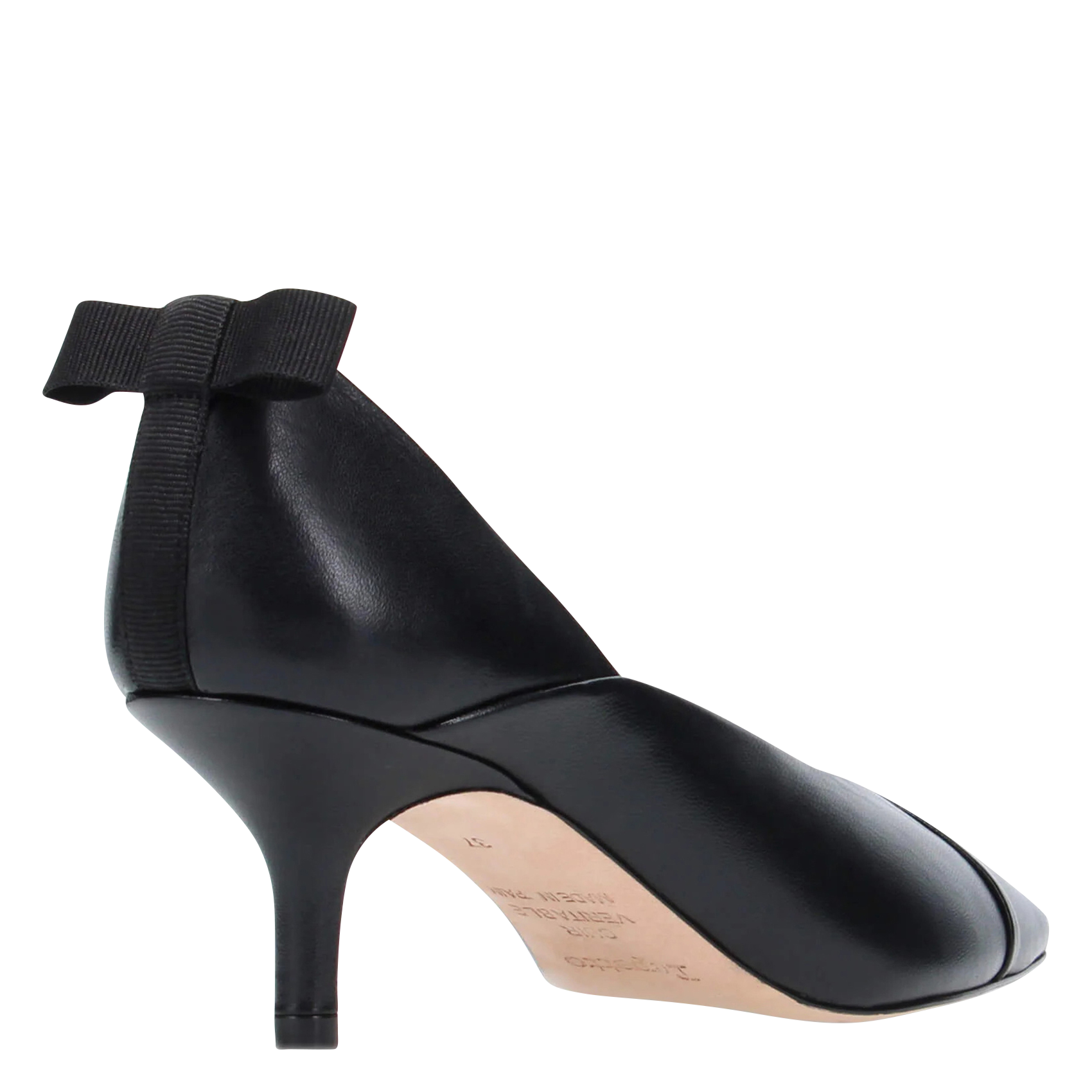 LAURINE - Escarpins en cuir| Noir