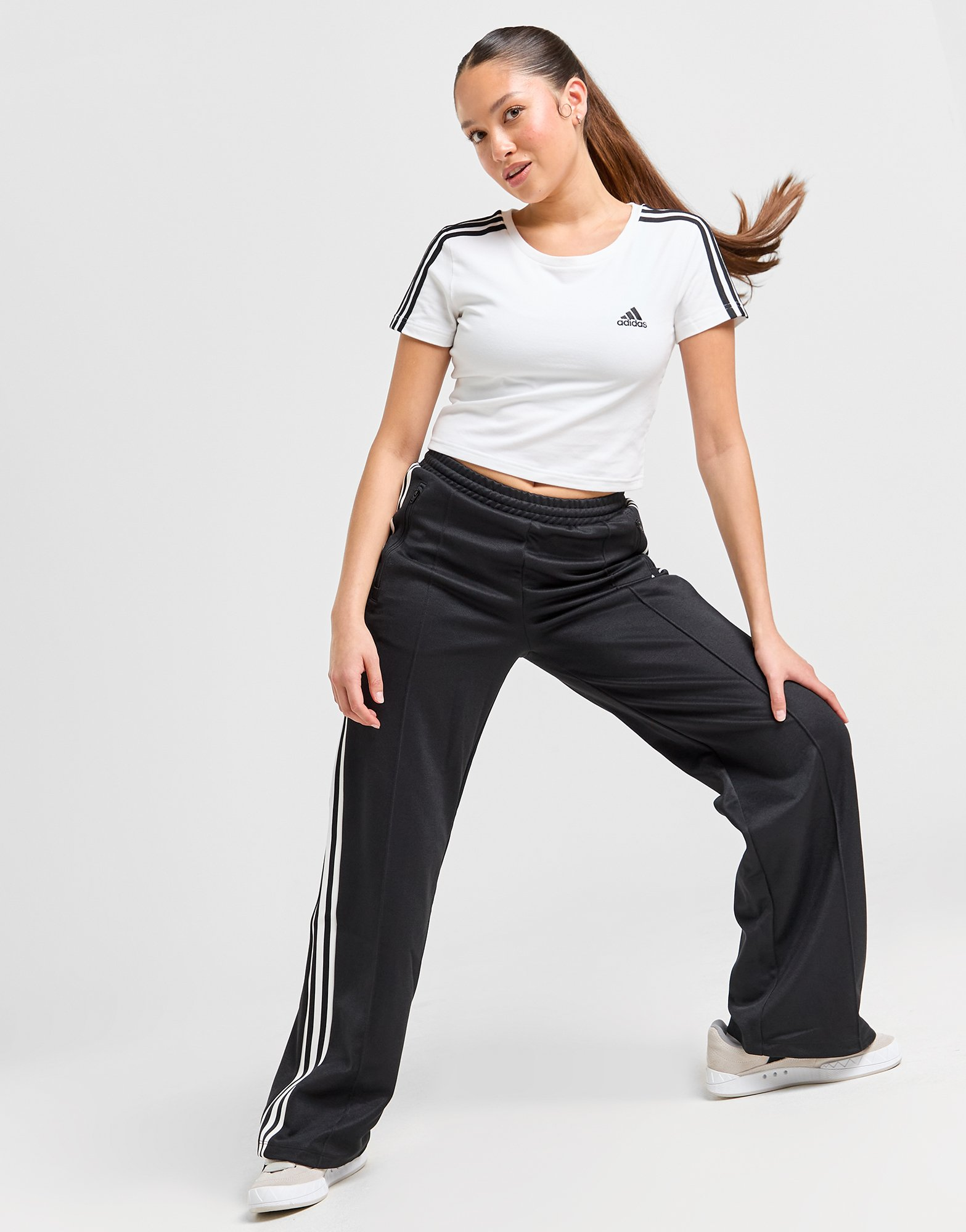 adidas T-shirt 3-Stripes Slim Femme