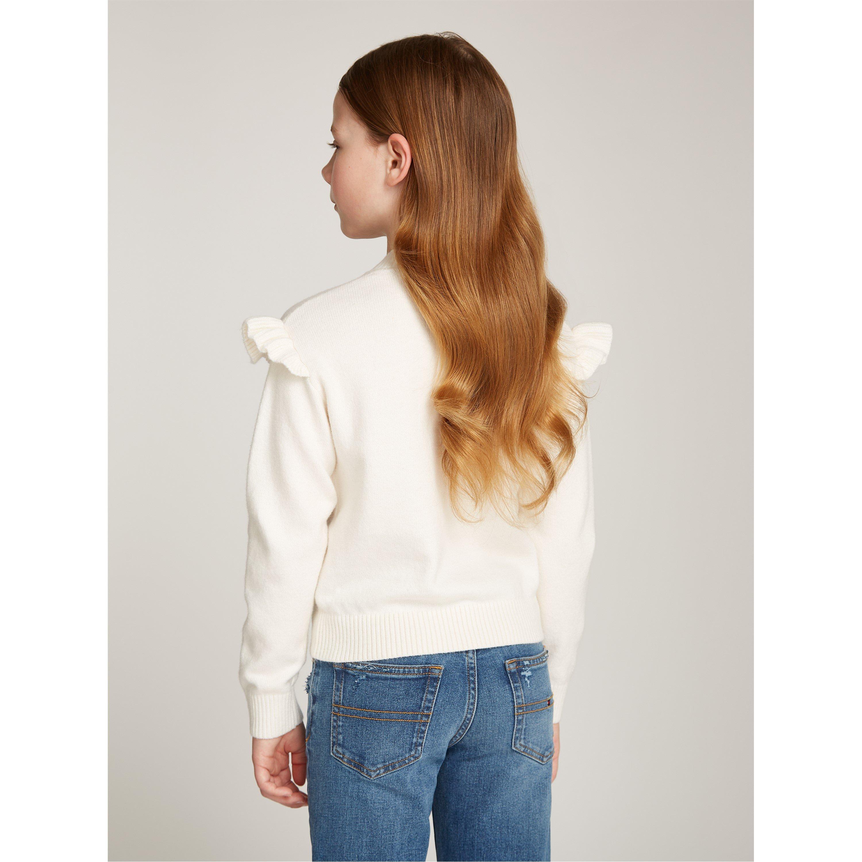 Tommy Hilfiger Sequin Knit Jumper Juniors
