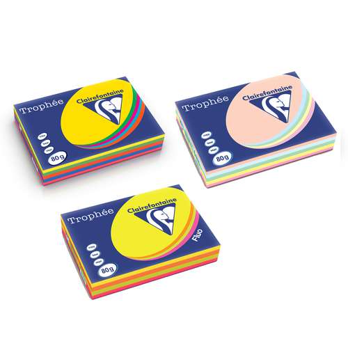 Clairefontaine Druckerpapier Trophée, Sortimente