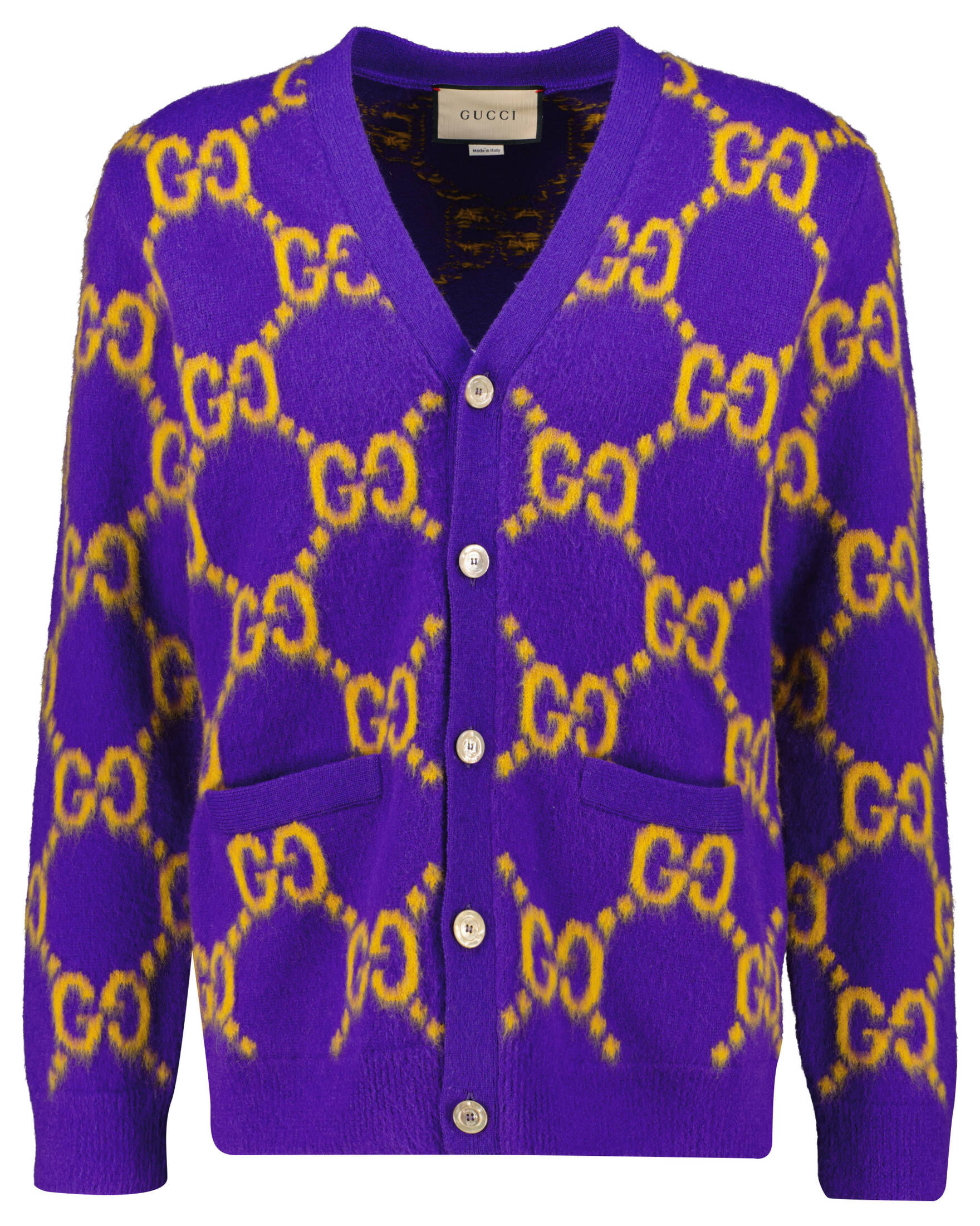 Gucci| Herren Strickjacke GG aus Wolle