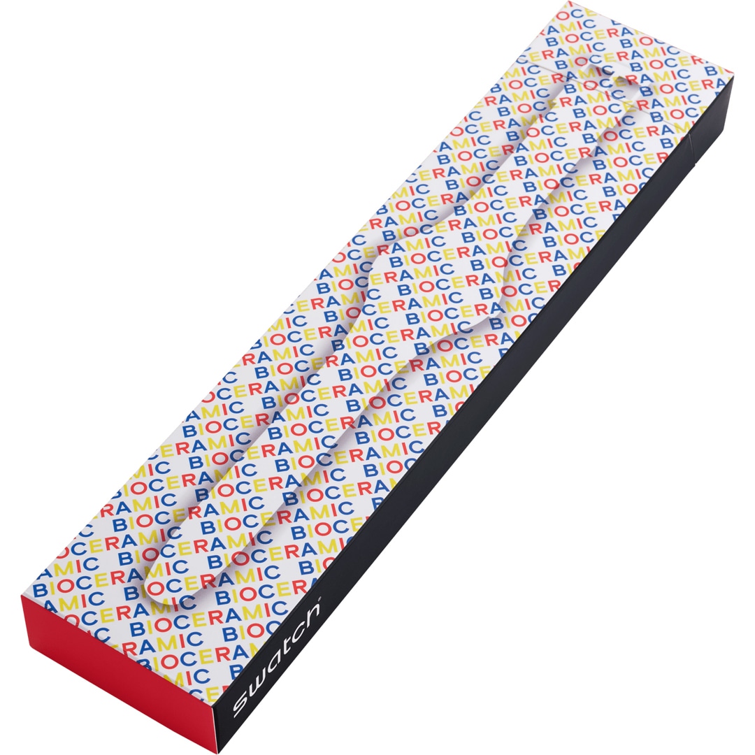 Swatch Original 41 Biosourced Spot Time White