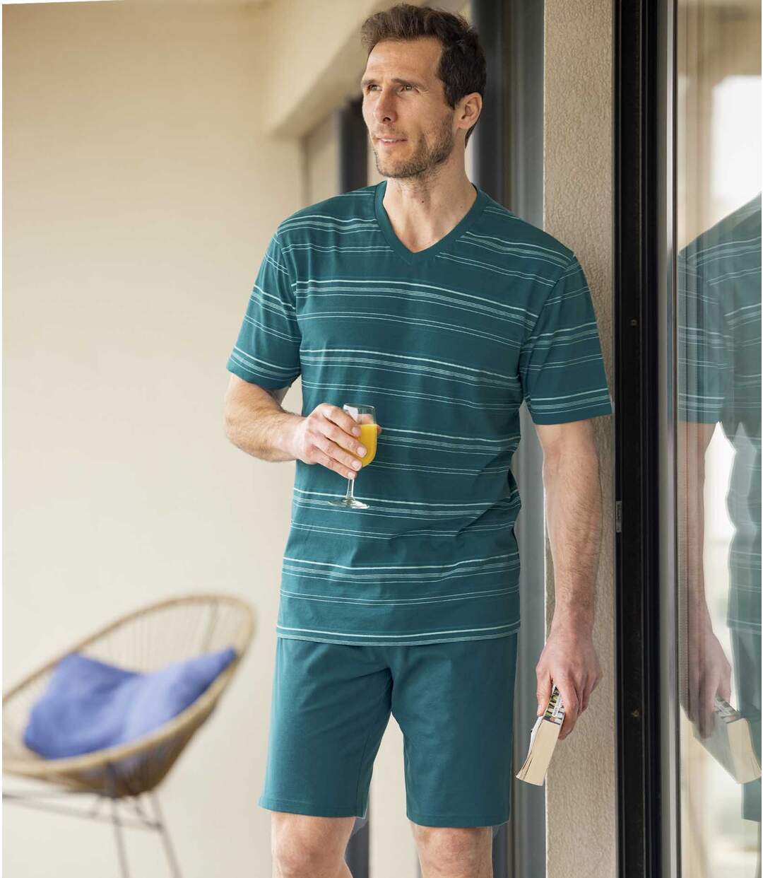 Pyjashort Rayé d’Été