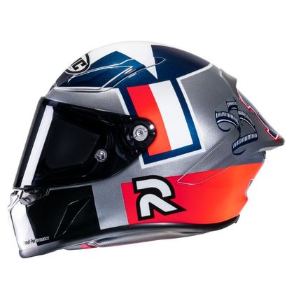 Casque Hjc RPHA 1 - BEN SPIES SILVERSTAR - Bleu / Rouge