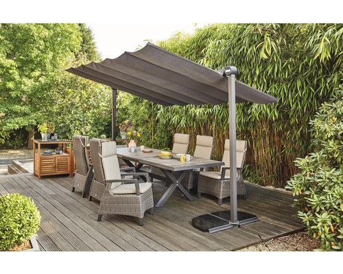 Buitenkeuken Siena Garden 75 x 52 x 87 cm Hout Steen hout antraciet