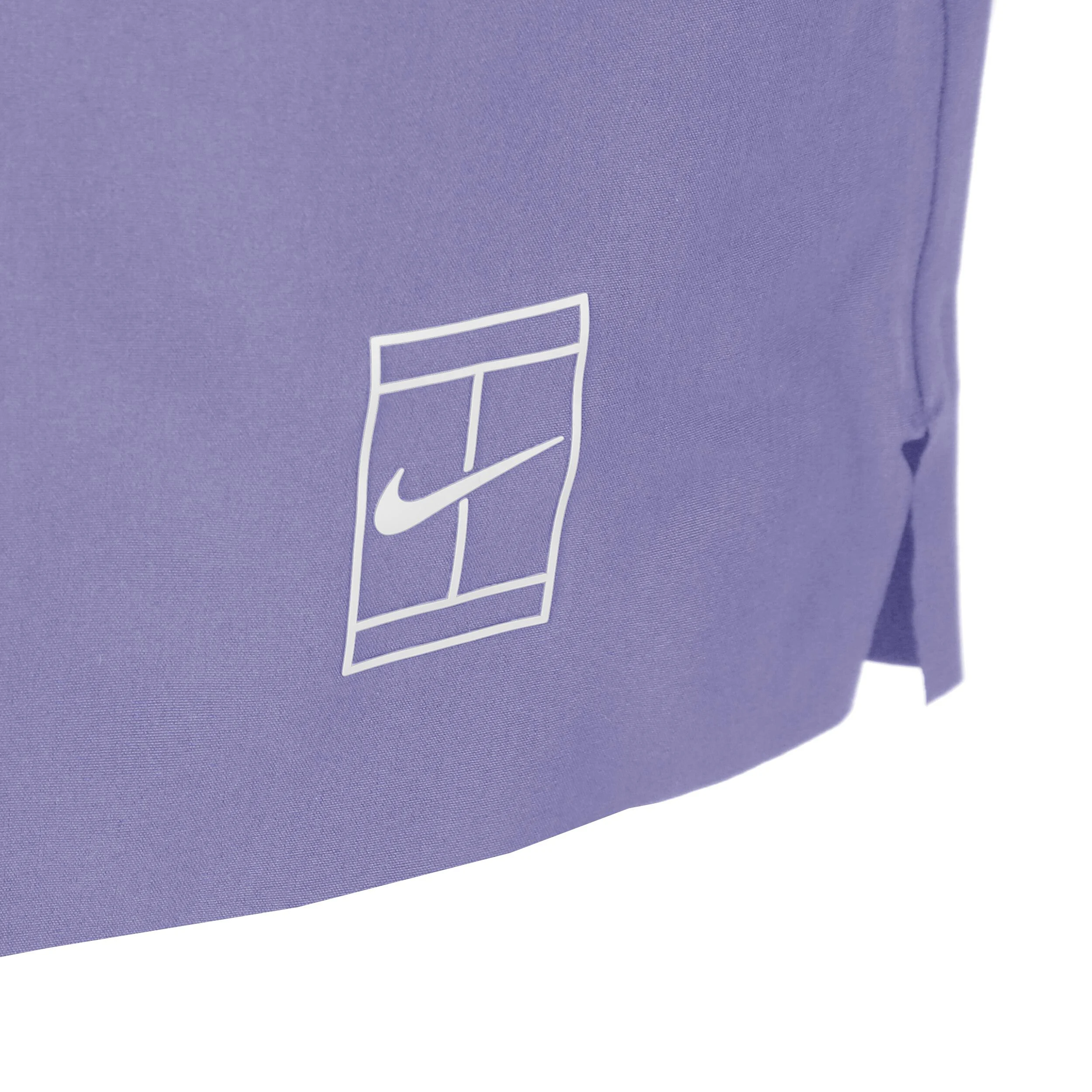 Nike Court Dri-FIT Advantage 6in Shorts Hommes - Lilas