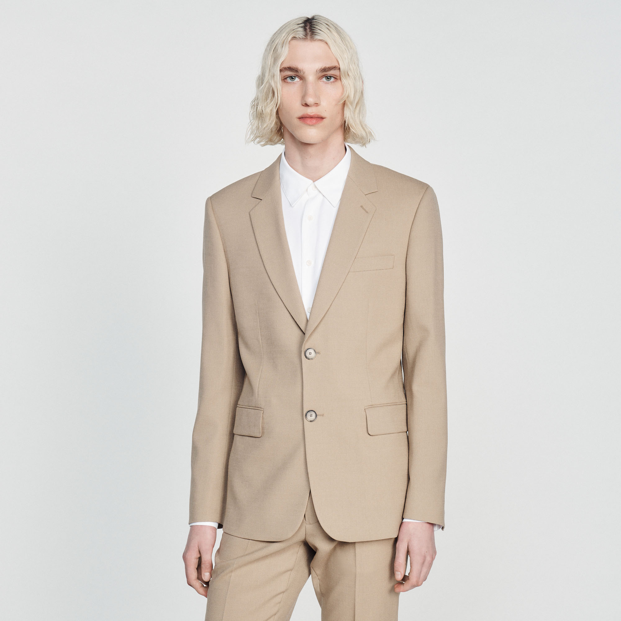 Veste de costume en laine