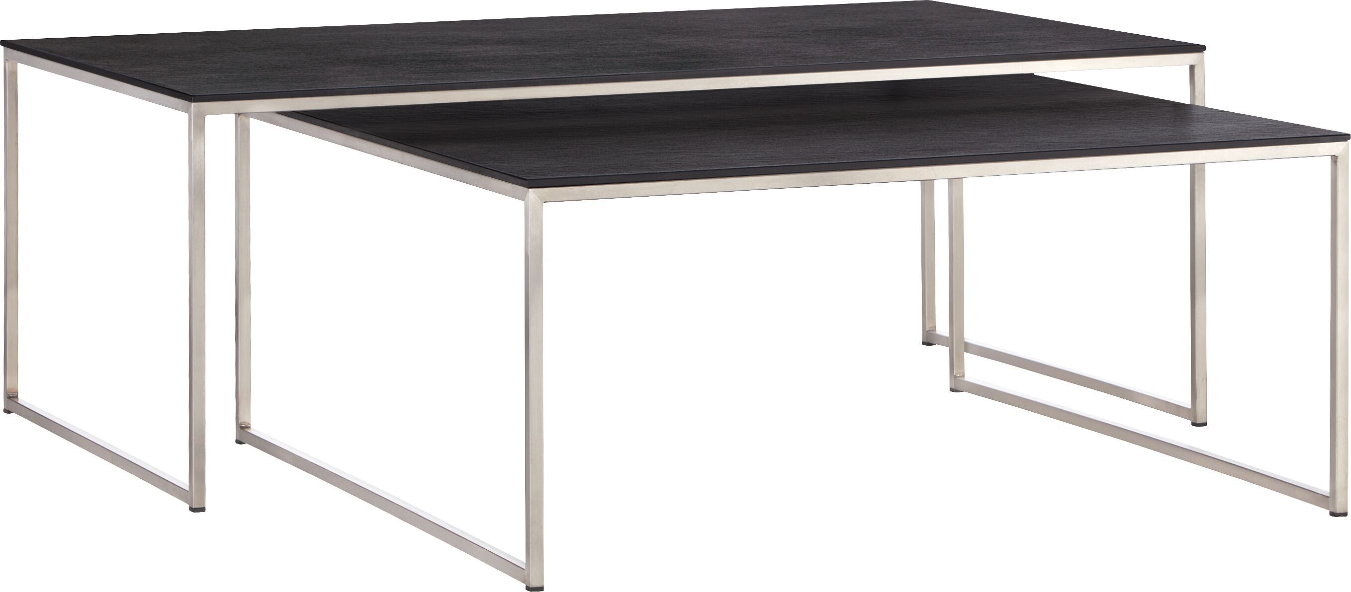 AVEA Salontisch - Sirius / Edelstahl / B: 90.0 cm x T: 90.0 cm x H: 39.8 cm